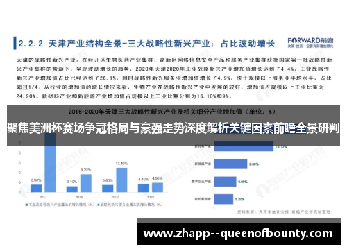 聚焦美洲杯赛场争冠格局与豪强走势深度解析关键因素前瞻全景研判